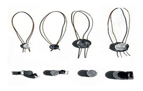 Coiled industrial metal material